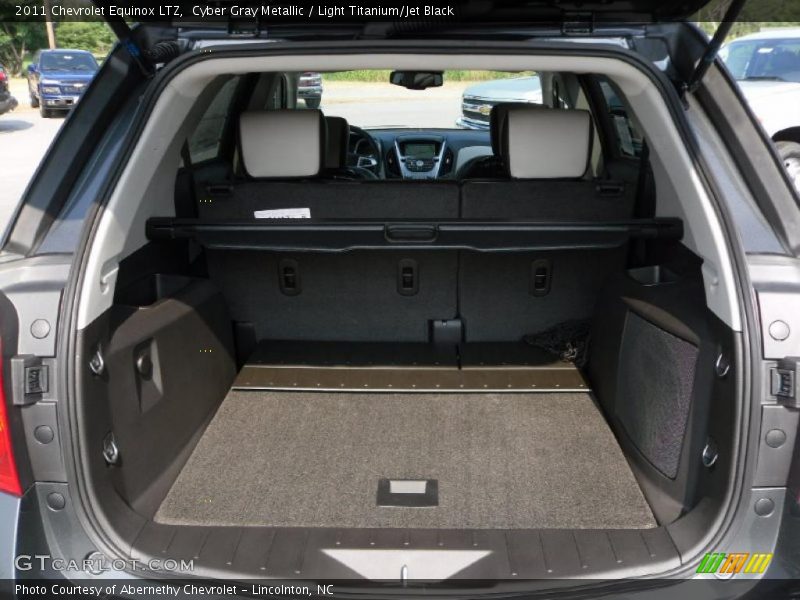 Cyber Gray Metallic / Light Titanium/Jet Black 2011 Chevrolet Equinox LTZ