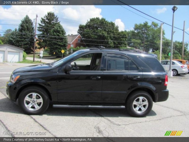 Ebony Black / Beige 2005 Kia Sorento LX 4WD