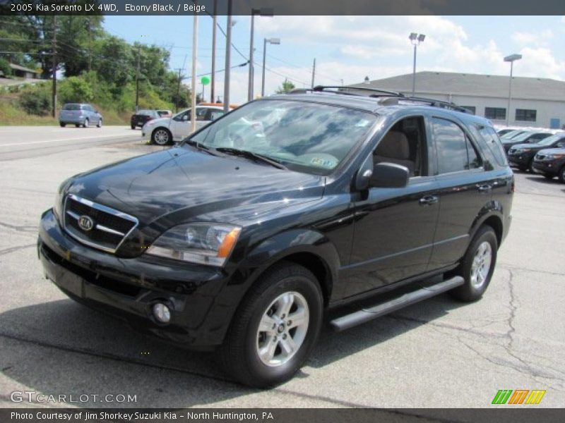Ebony Black / Beige 2005 Kia Sorento LX 4WD