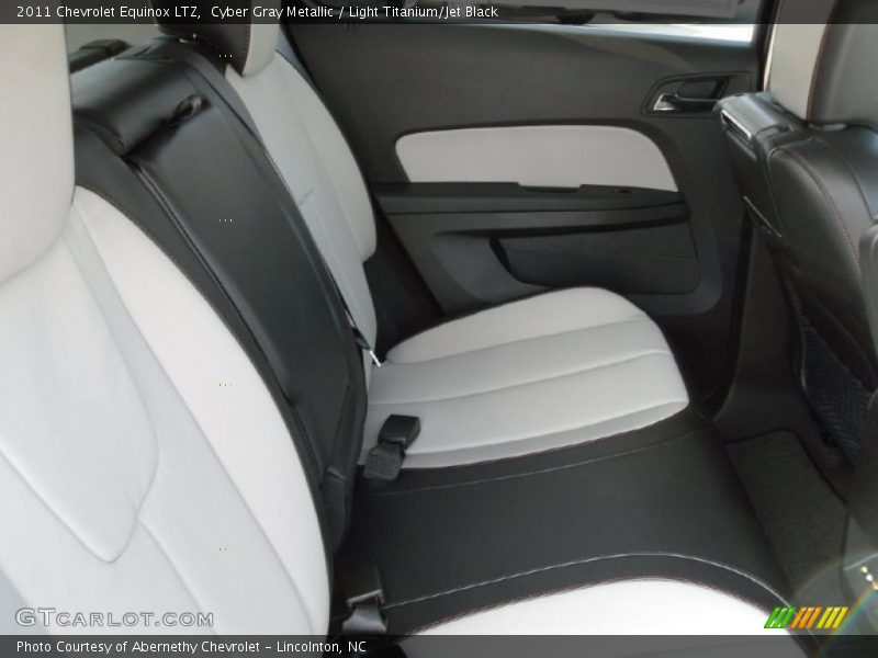 Cyber Gray Metallic / Light Titanium/Jet Black 2011 Chevrolet Equinox LTZ