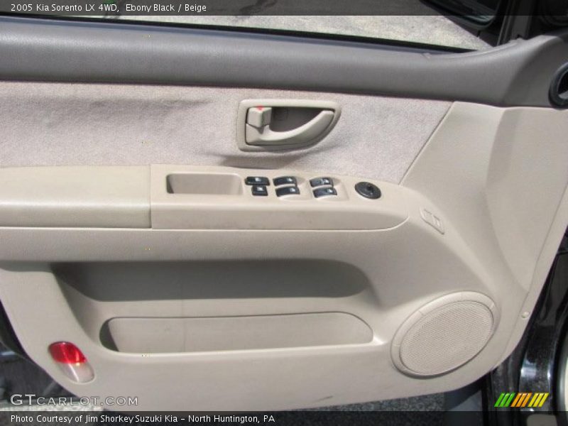 Ebony Black / Beige 2005 Kia Sorento LX 4WD