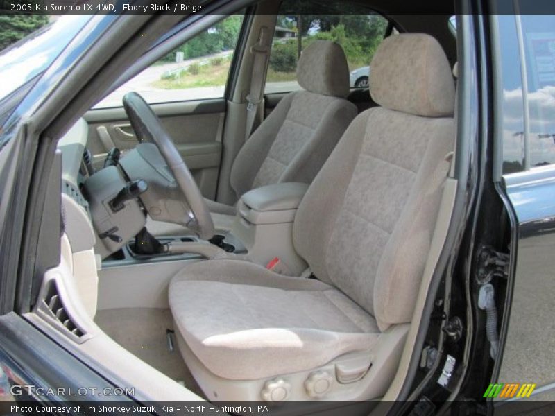 Ebony Black / Beige 2005 Kia Sorento LX 4WD