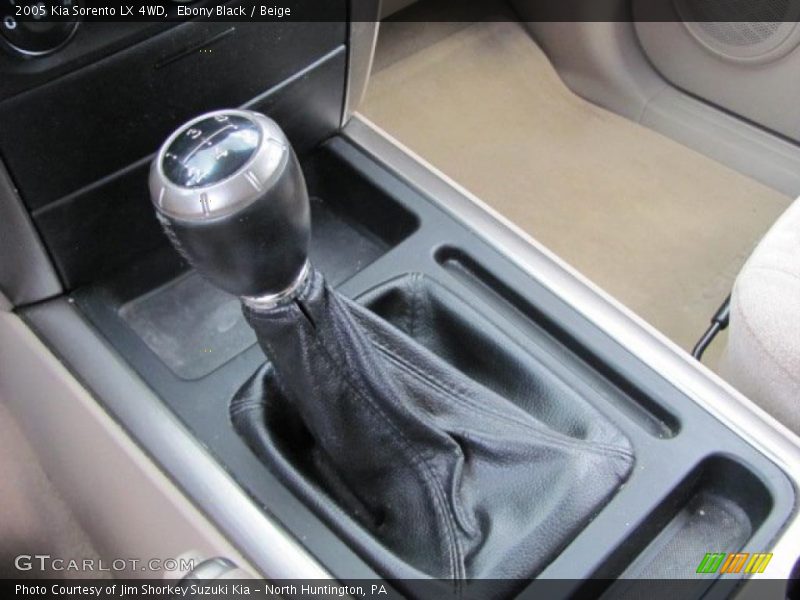 Ebony Black / Beige 2005 Kia Sorento LX 4WD