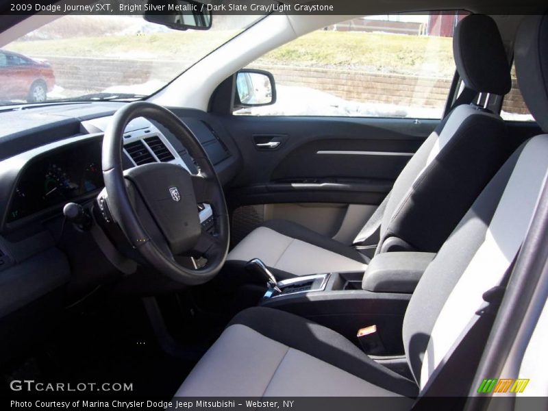 Bright Silver Metallic / Dark Slate Gray/Light Graystone 2009 Dodge Journey SXT
