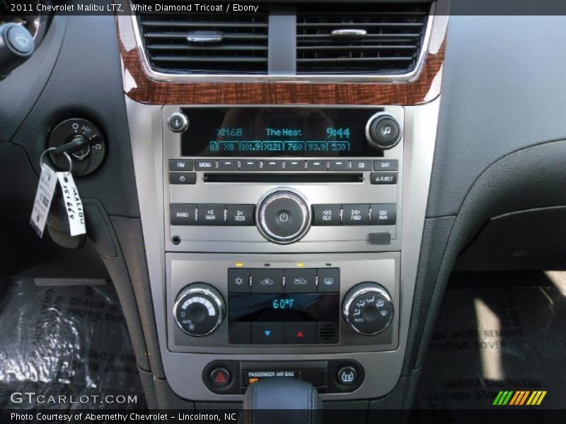 White Diamond Tricoat / Ebony 2011 Chevrolet Malibu LTZ