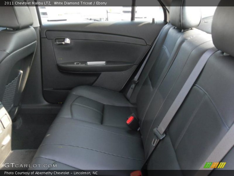White Diamond Tricoat / Ebony 2011 Chevrolet Malibu LTZ