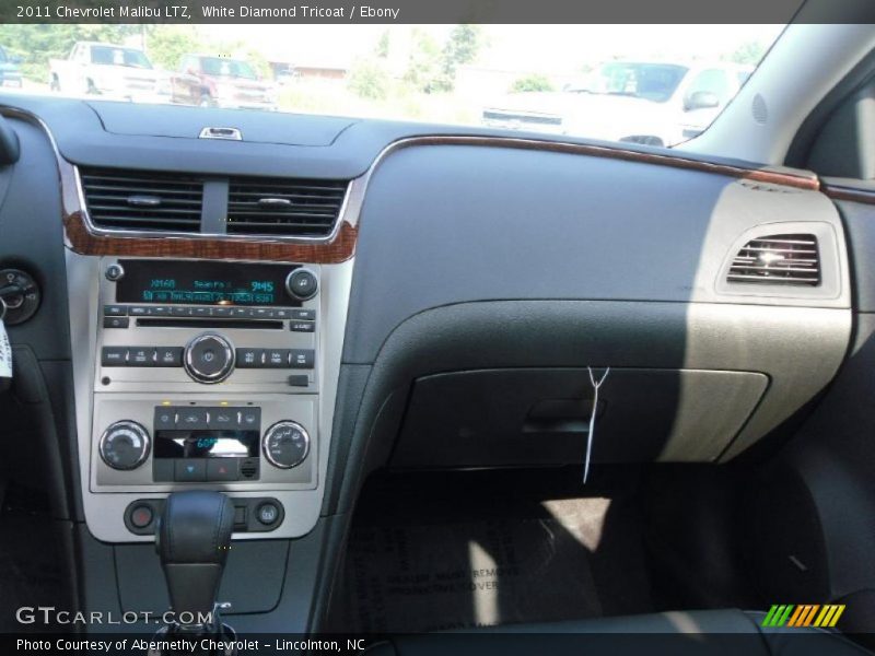 White Diamond Tricoat / Ebony 2011 Chevrolet Malibu LTZ