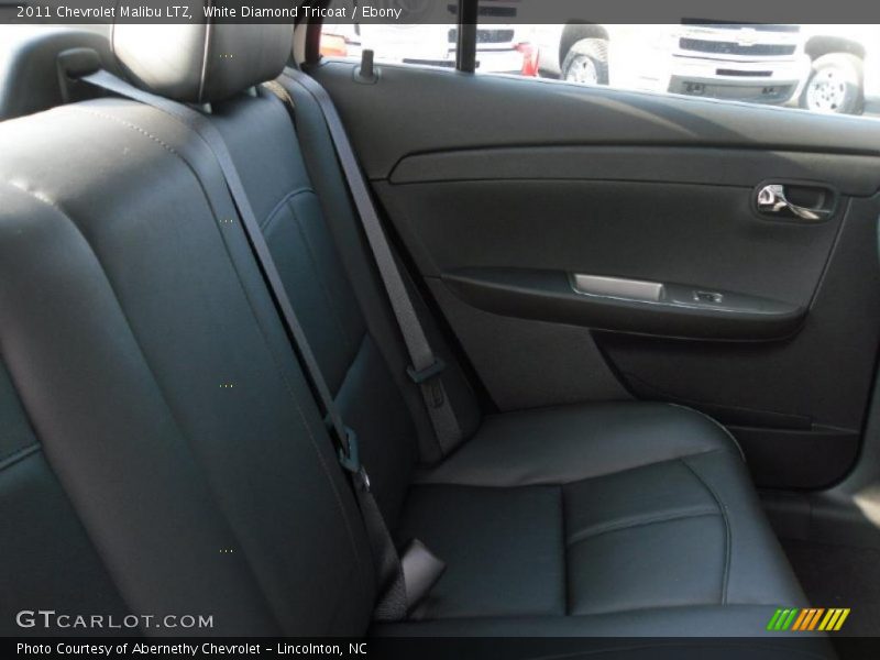 White Diamond Tricoat / Ebony 2011 Chevrolet Malibu LTZ