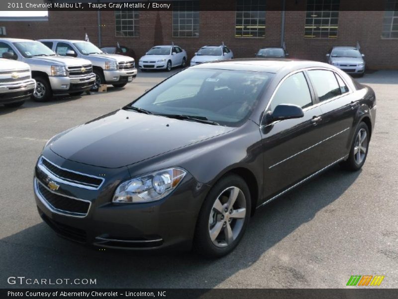 Taupe Gray Metallic / Ebony 2011 Chevrolet Malibu LT