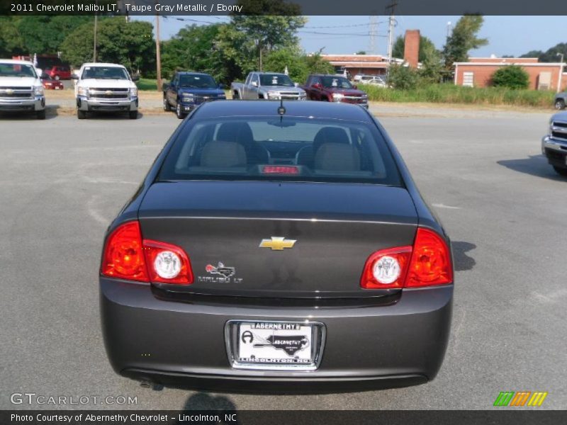 Taupe Gray Metallic / Ebony 2011 Chevrolet Malibu LT