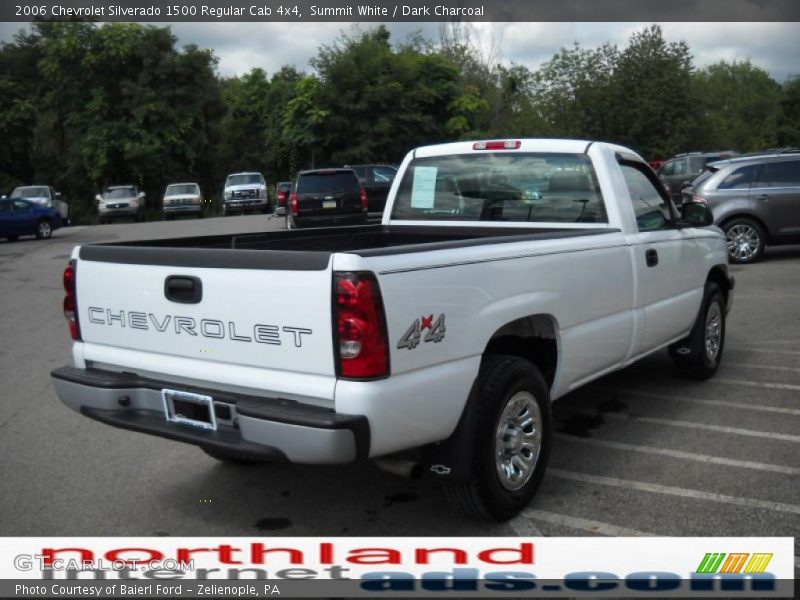 Summit White / Dark Charcoal 2006 Chevrolet Silverado 1500 Regular Cab 4x4
