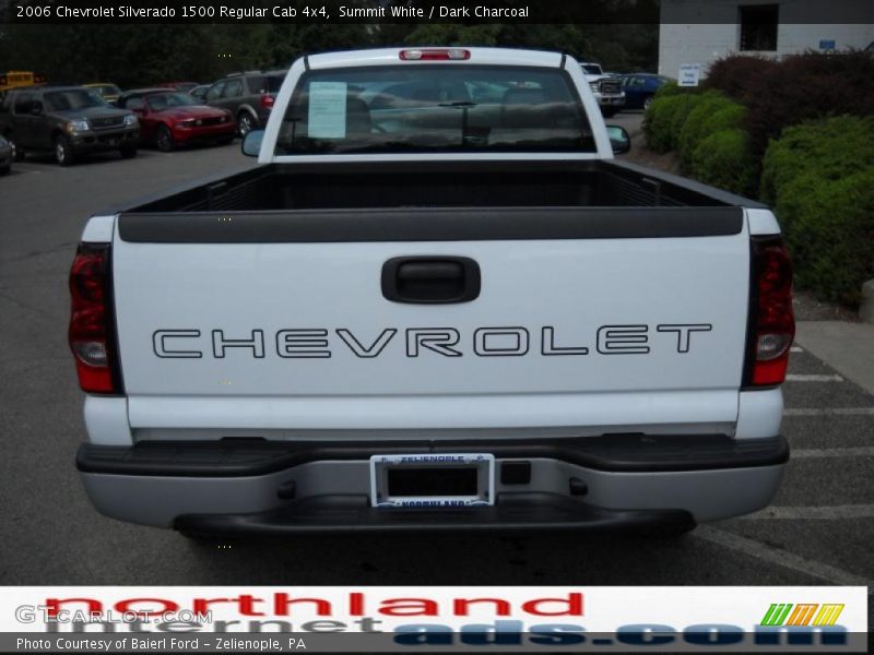 Summit White / Dark Charcoal 2006 Chevrolet Silverado 1500 Regular Cab 4x4
