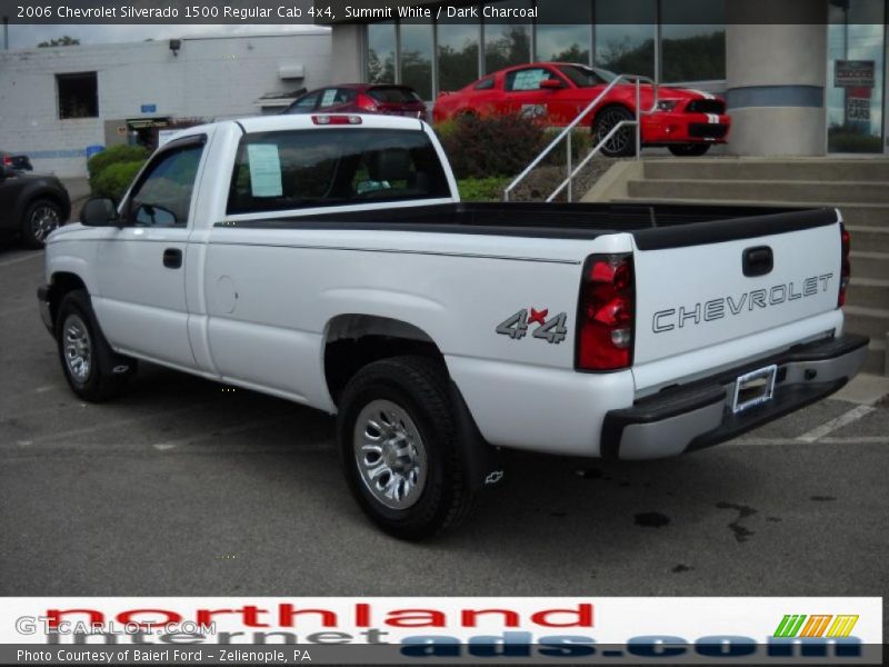 Summit White / Dark Charcoal 2006 Chevrolet Silverado 1500 Regular Cab 4x4