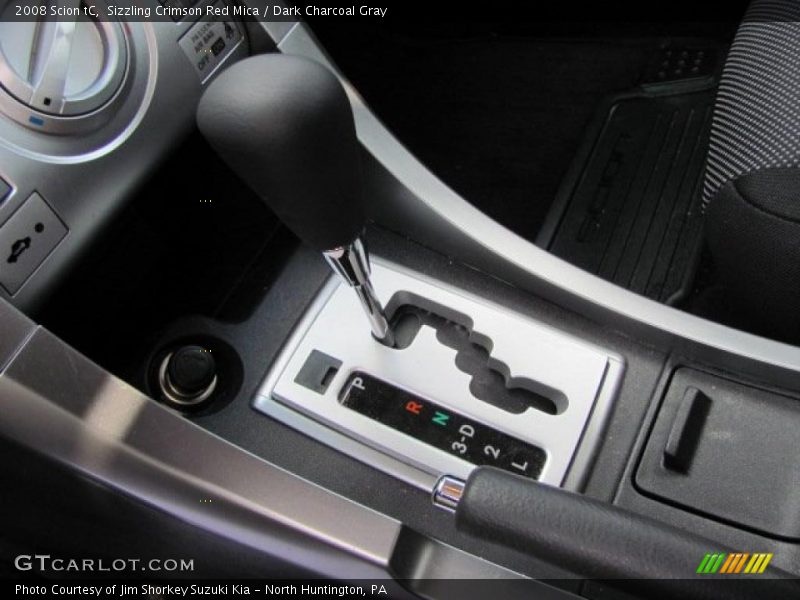 Sizzling Crimson Red Mica / Dark Charcoal Gray 2008 Scion tC