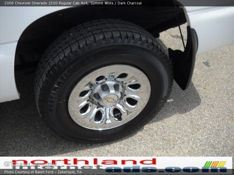 Summit White / Dark Charcoal 2006 Chevrolet Silverado 1500 Regular Cab 4x4
