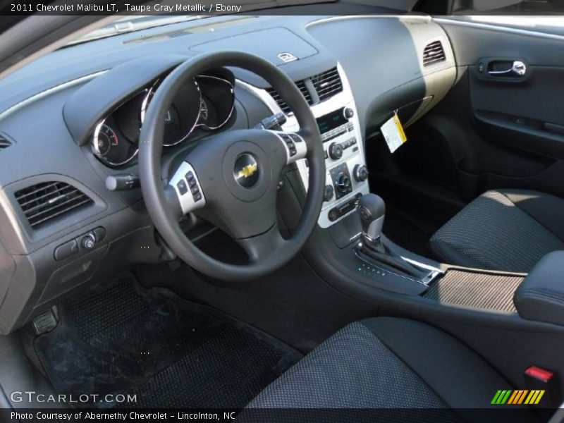 Taupe Gray Metallic / Ebony 2011 Chevrolet Malibu LT