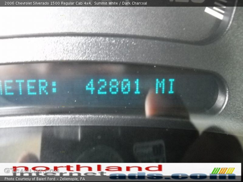 Summit White / Dark Charcoal 2006 Chevrolet Silverado 1500 Regular Cab 4x4