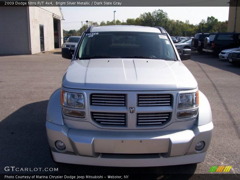 Bright Silver Metallic / Dark Slate Gray 2009 Dodge Nitro R/T 4x4