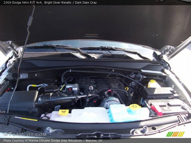 Bright Silver Metallic / Dark Slate Gray 2009 Dodge Nitro R/T 4x4