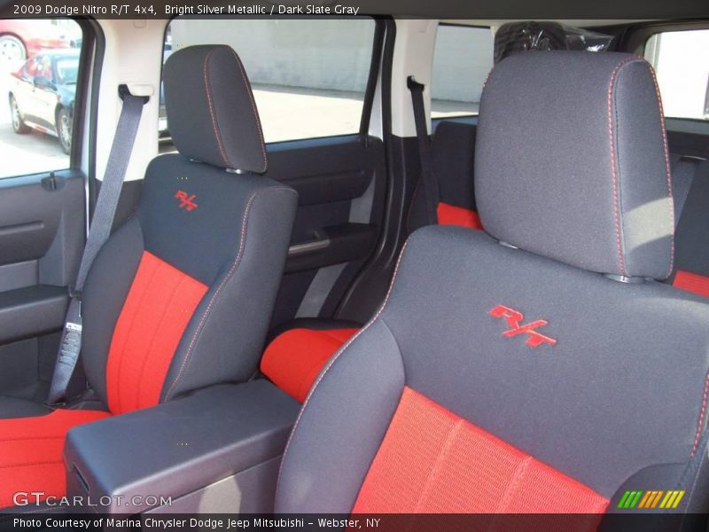 Bright Silver Metallic / Dark Slate Gray 2009 Dodge Nitro R/T 4x4