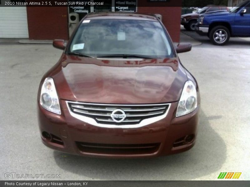 Tuscan Sun Red / Charcoal 2010 Nissan Altima 2.5 S