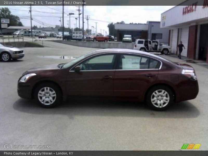 Tuscan Sun Red / Charcoal 2010 Nissan Altima 2.5 S