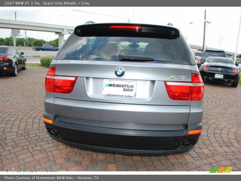 Space Grey Metallic / Gray 2007 BMW X5 3.0si