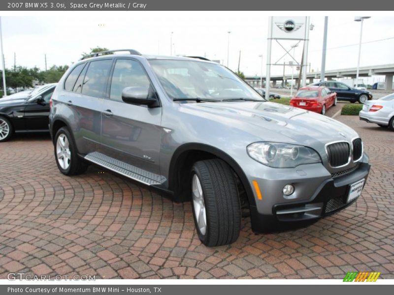 Space Grey Metallic / Gray 2007 BMW X5 3.0si