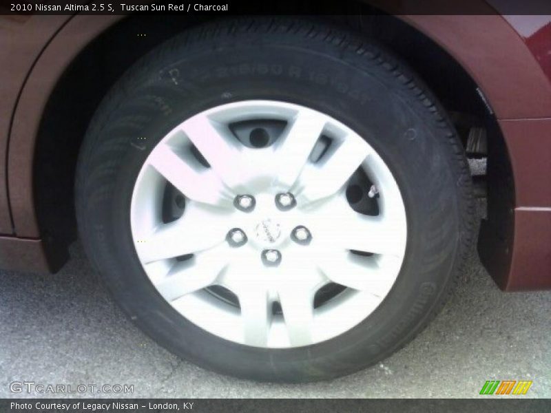 Tuscan Sun Red / Charcoal 2010 Nissan Altima 2.5 S
