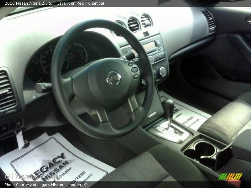 Tuscan Sun Red / Charcoal 2010 Nissan Altima 2.5 S