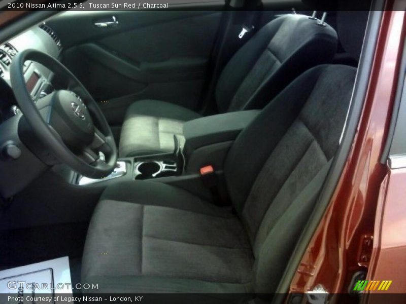 Tuscan Sun Red / Charcoal 2010 Nissan Altima 2.5 S