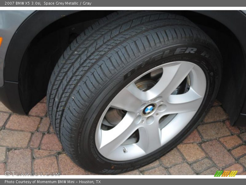 Space Grey Metallic / Gray 2007 BMW X5 3.0si