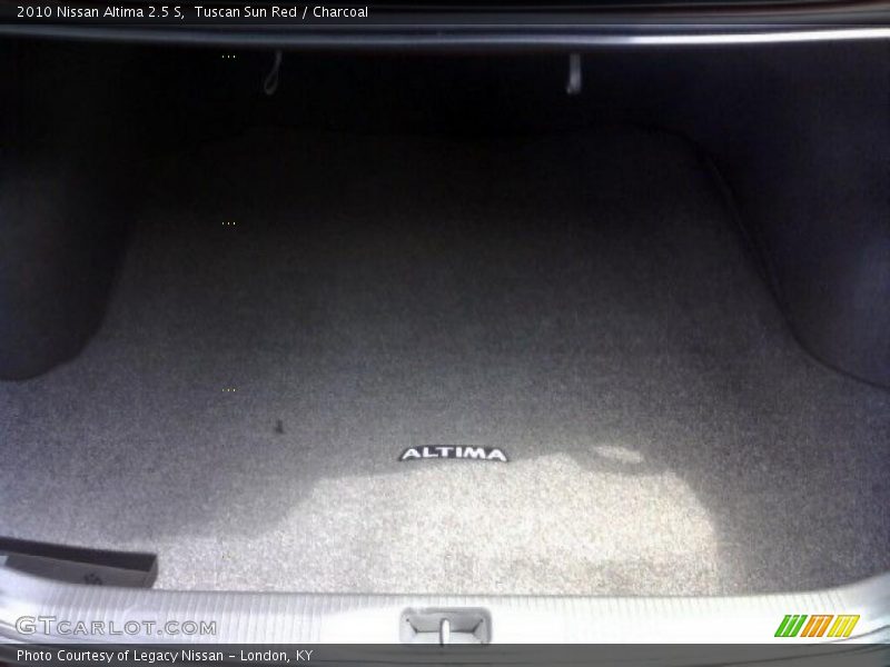 Tuscan Sun Red / Charcoal 2010 Nissan Altima 2.5 S