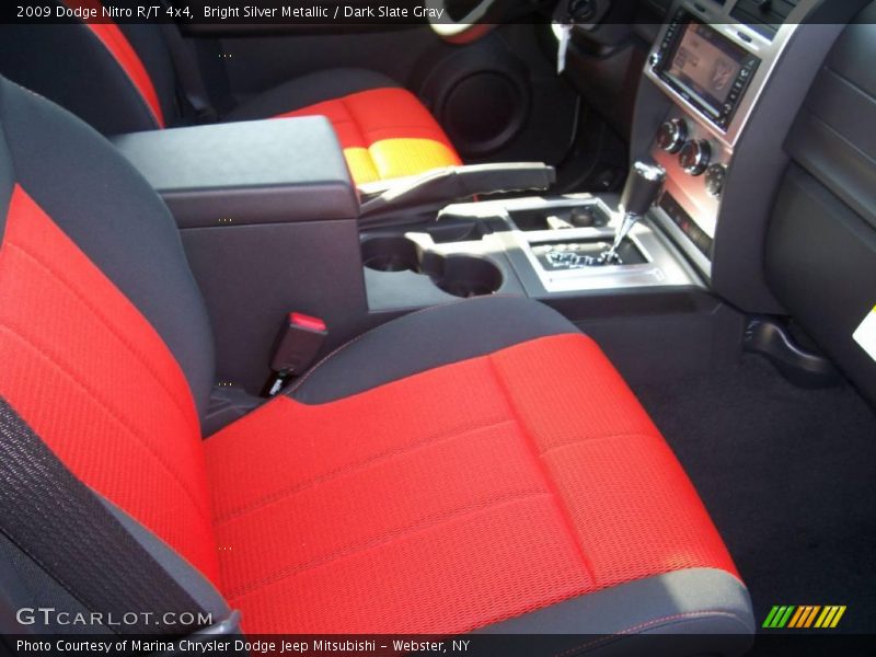 Bright Silver Metallic / Dark Slate Gray 2009 Dodge Nitro R/T 4x4