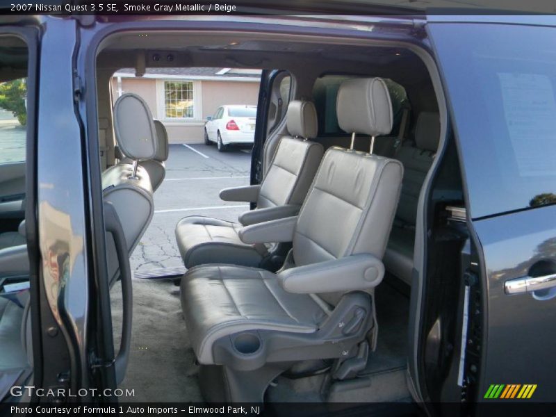 Smoke Gray Metallic / Beige 2007 Nissan Quest 3.5 SE