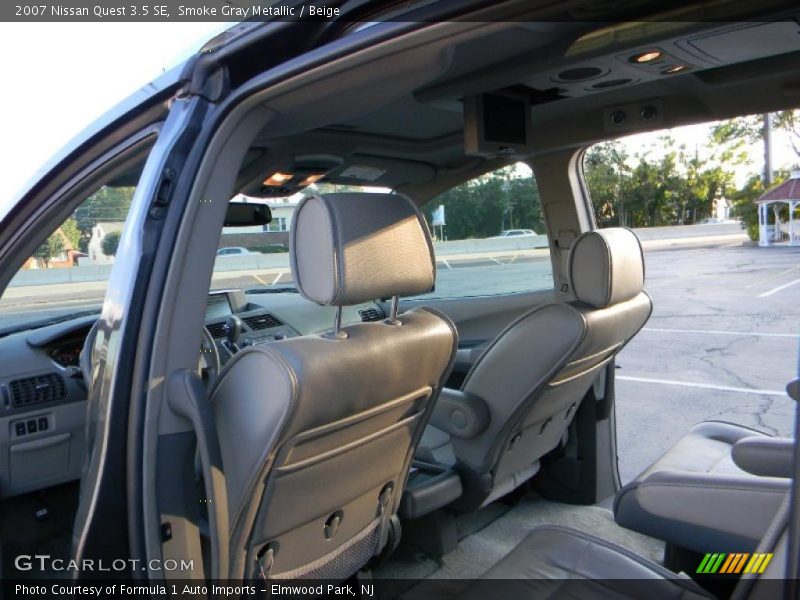 Smoke Gray Metallic / Beige 2007 Nissan Quest 3.5 SE