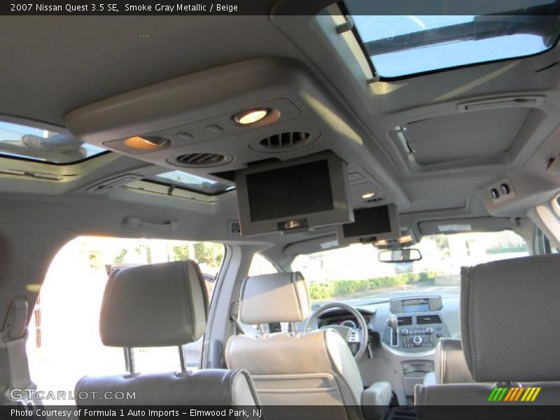 Smoke Gray Metallic / Beige 2007 Nissan Quest 3.5 SE