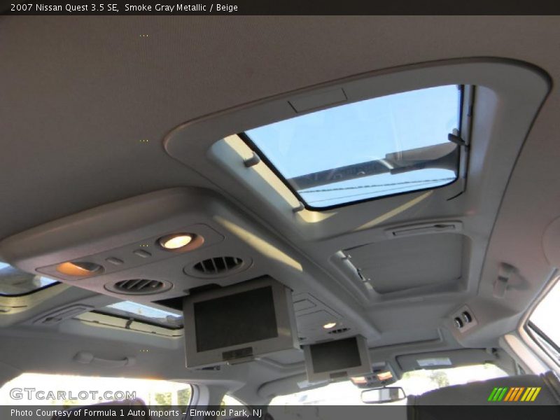 Smoke Gray Metallic / Beige 2007 Nissan Quest 3.5 SE