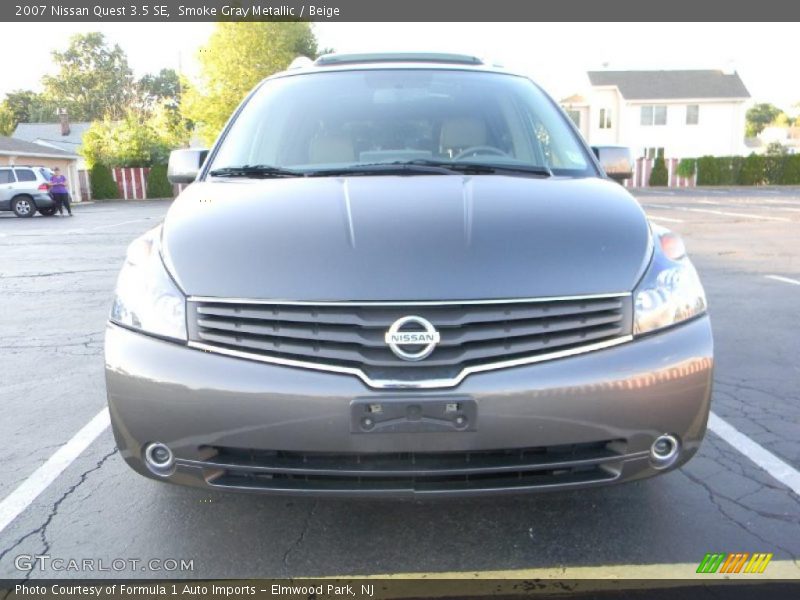 Smoke Gray Metallic / Beige 2007 Nissan Quest 3.5 SE