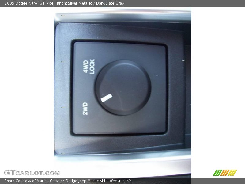 Bright Silver Metallic / Dark Slate Gray 2009 Dodge Nitro R/T 4x4