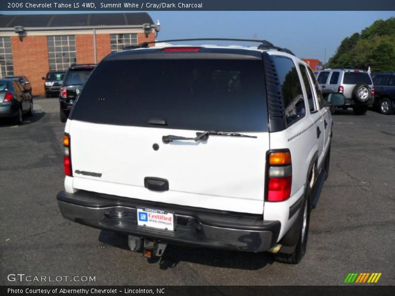 Summit White / Gray/Dark Charcoal 2006 Chevrolet Tahoe LS 4WD