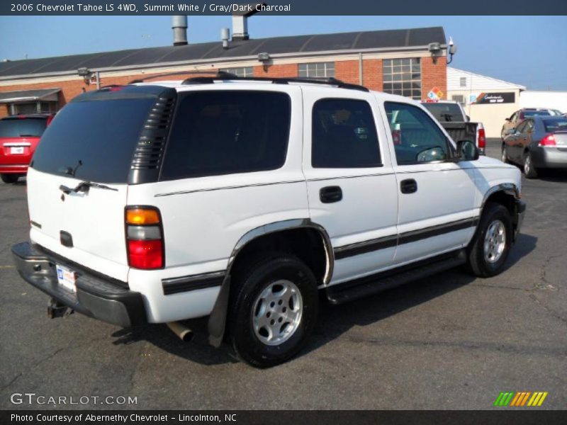 Summit White / Gray/Dark Charcoal 2006 Chevrolet Tahoe LS 4WD