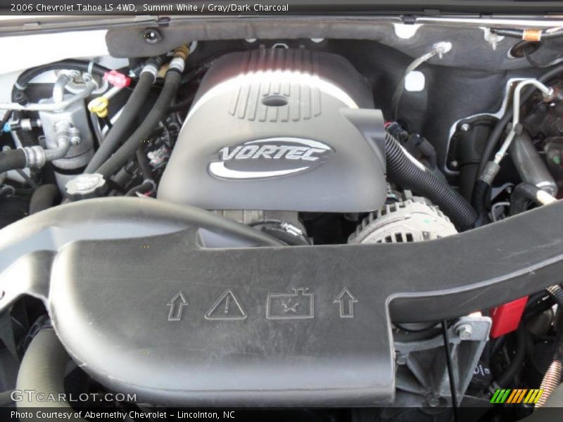 Summit White / Gray/Dark Charcoal 2006 Chevrolet Tahoe LS 4WD