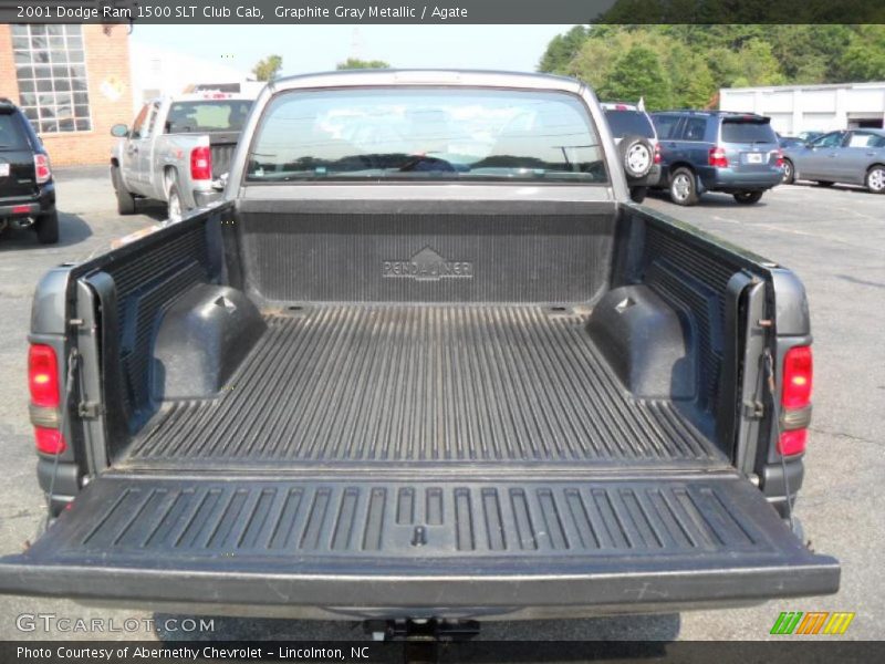 Graphite Gray Metallic / Agate 2001 Dodge Ram 1500 SLT Club Cab