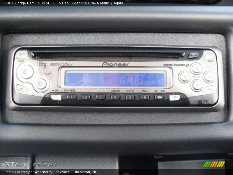 Graphite Gray Metallic / Agate 2001 Dodge Ram 1500 SLT Club Cab