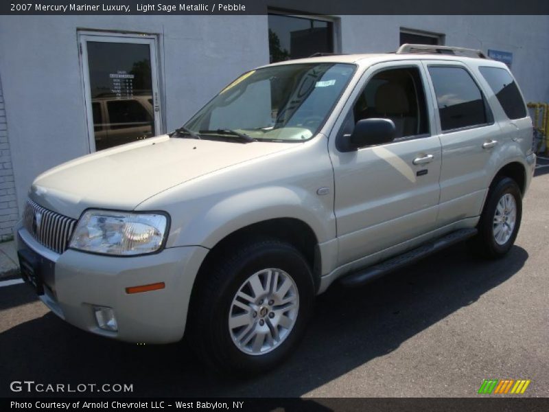 Light Sage Metallic / Pebble 2007 Mercury Mariner Luxury