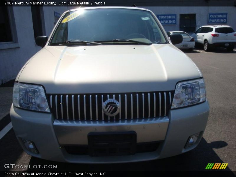 Light Sage Metallic / Pebble 2007 Mercury Mariner Luxury