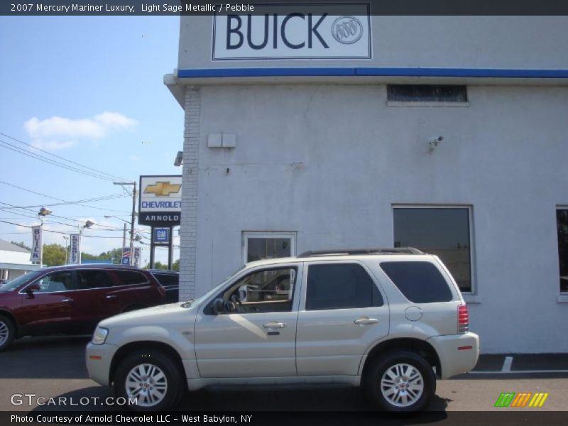 Light Sage Metallic / Pebble 2007 Mercury Mariner Luxury