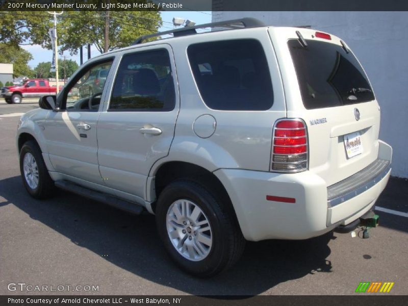 Light Sage Metallic / Pebble 2007 Mercury Mariner Luxury