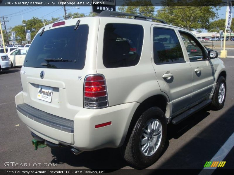 Light Sage Metallic / Pebble 2007 Mercury Mariner Luxury